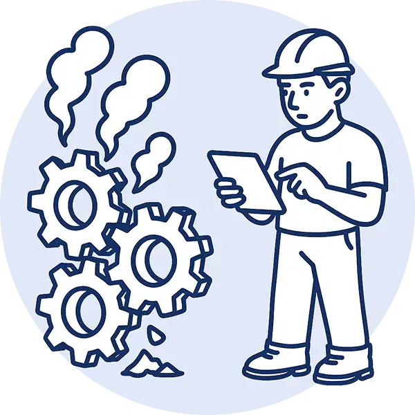 Störungsmeldungen minimieren mit der firmeninternen ONTIV AI