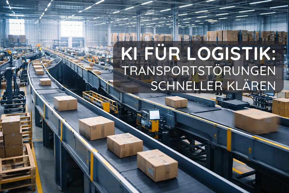 KI für Logistik: Transportstörungen und Lieferverzögerungen schneller klären