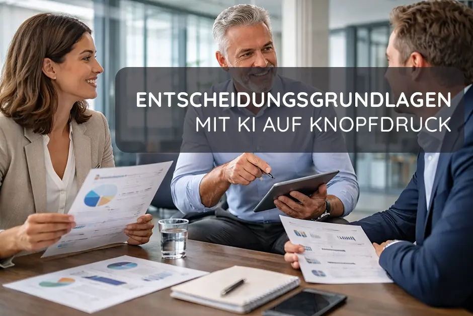 Mit KI bessere Management-Entscheidungen – auf Basis des gesamten Unternehmenswissens