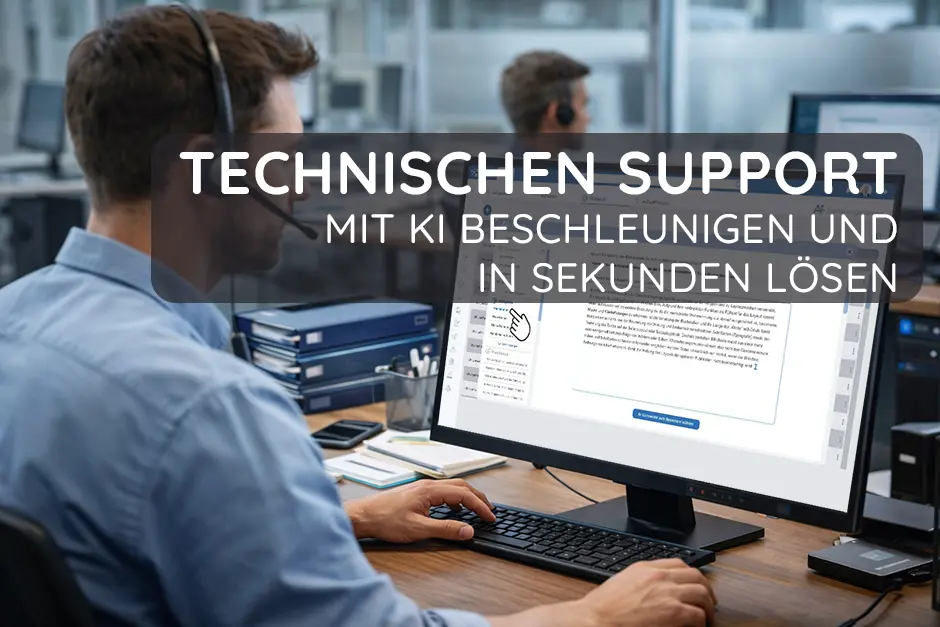 Technischen Support durch KI beschleunigen – ähnliche Fälle sofort finden